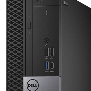 Refurbished Dell OptiPlex 7050 Desktop Computer: Intel Core i5 (6th Gen), Windows 10, WiFi