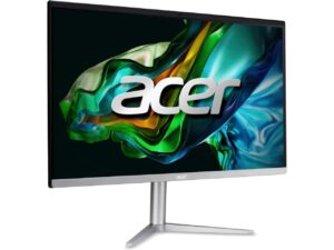 Acer Aspire C24 All-in-One Desktop PC, 23.8" FHD Display, AMD Ryzen 5 7520U Upto 4.3GHz, 8GB RAM, 512GB SSD, Windows 11 Pro