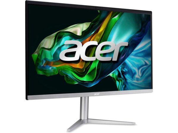Acer Aspire C24 All-in-One Desktop PC, 23.8" FHD Display, AMD Ryzen 5 7520U Upto 4.3GHz, 8GB RAM, 512GB SSD, Windows 11 Pro