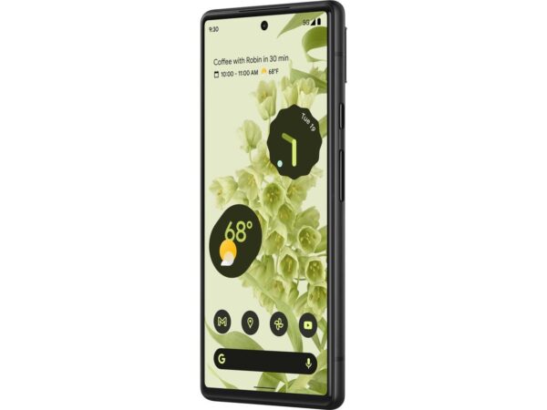 Google Pixel 6 Dual-SIM 128GB ROM + 8GB RAM (GSM | CDMA) Factory Unlocked 5G SmartPhone (Stormy Black)