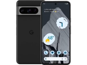 Google Pixel 8 Pro 5G Dual 256GB 12GB RAM Universal Unlocked Smartphone with Advanced Pixel Camera, 24-Hour Battery - Obsidian
