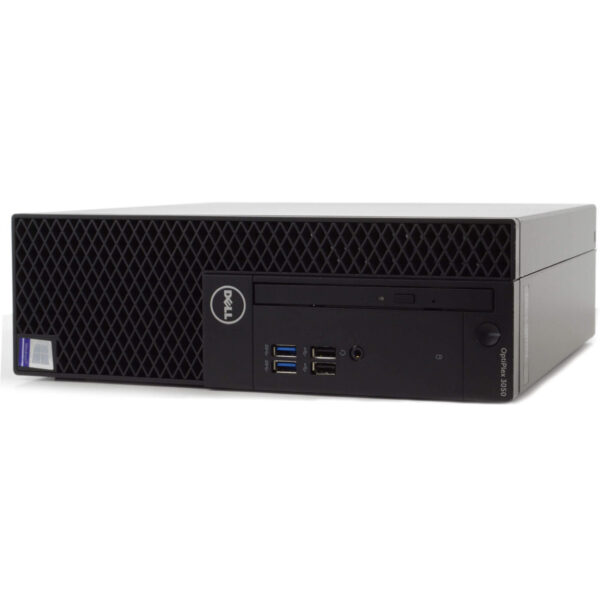 Refurbished Dell OptiPlex 3050 PC Bundle | New 24 inch Computer Monitor, Keyboard, Mouse | Intel Core i5 (7th Gen), Windows 10, WiFi
