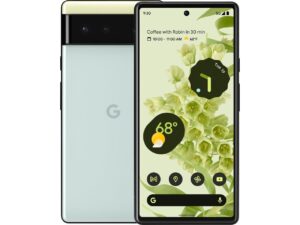 Google Pixel 6 Dual-SIM 128GB ROM + 8GB RAM (GSM | CDMA) Factory Unlocked 5G SmartPhone (Stormy Black)