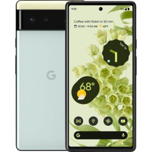Google Pixel 6 Dual-SIM 128GB ROM + 8GB RAM (GSM | CDMA) Factory Unlocked 5G SmartPhone (Stormy Black)