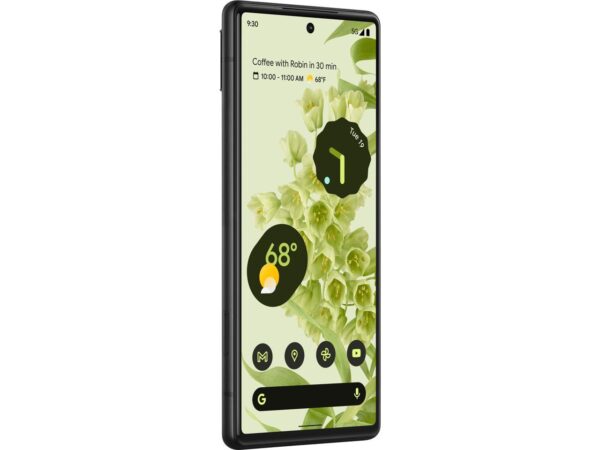 Google Pixel 6 Dual-SIM 128GB ROM + 8GB RAM (GSM | CDMA) Factory Unlocked 5G SmartPhone (Stormy Black)