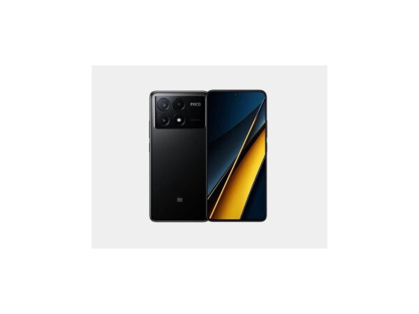 Xiaomi Poco X6 PRO 5G + 4G LTE Global Unlocked (512GB + 12GB) GSM 6.67" 64MP Triple Camera (T mobile Mint Tello Global) + (Car Fast Car Dual Charger Bundle) (Black Global ROM)