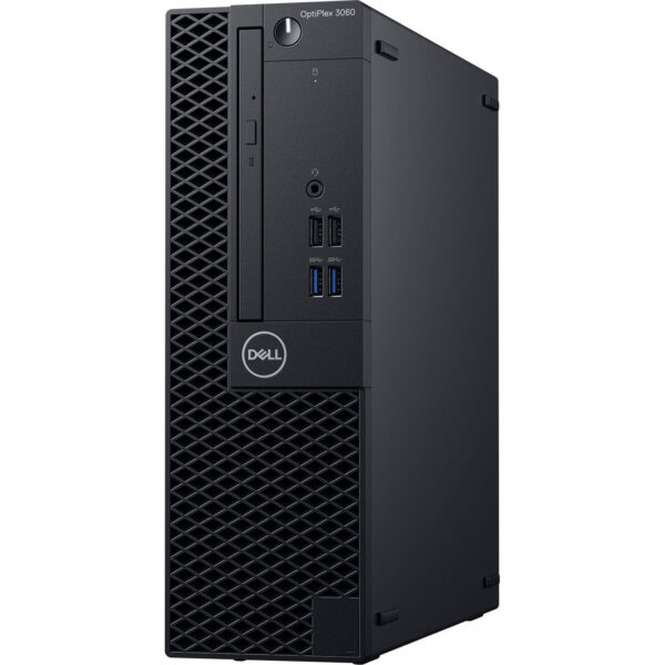 Refurbished Dell OptiPlex 3060 PC Bundle | New 24 inch Computer Monitor, Keyboard, Mouse | Intel Core i5 (8th Gen), Windows 11, WiFi