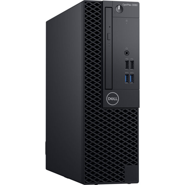 Refurbished Dell OptiPlex 3060 PC Bundle | New 24 inch Computer Monitor, Keyboard, Mouse | Intel Core i5 (8th Gen), Windows 11, WiFi
