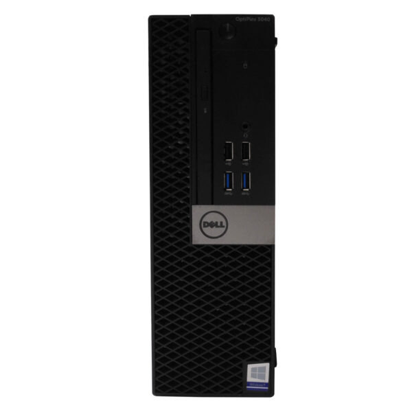Refurbished Dell OptiPlex 3040 PC Bundle | New 24 inch Computer Monitor, Keyboard, Mouse | Intel Core i5 (6th Gen), Windows 10, WiFi