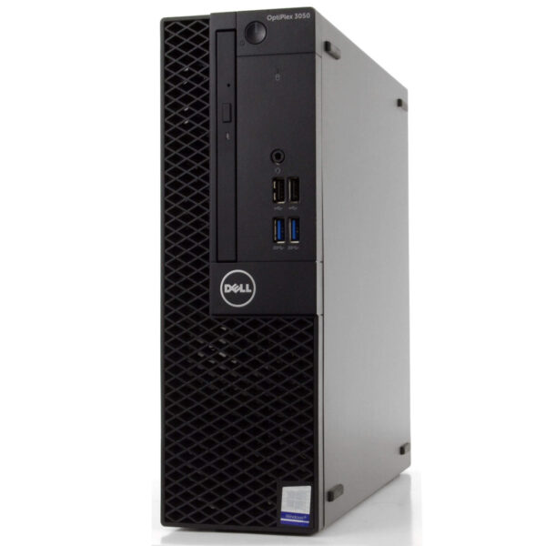 Refurbished Dell OptiPlex 3050 PC Bundle | New 24 inch Computer Monitor, Keyboard, Mouse | Intel Core i5 (7th Gen), Windows 10, WiFi