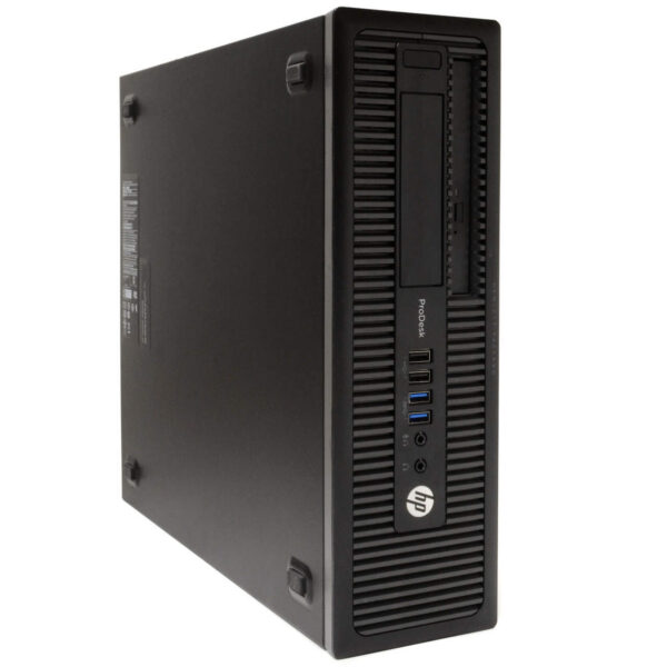 Refurbished HP ProDesk 600 G1 Desktop Computer: Intel Core i7 (4th Gen), Windows 10, WiFi