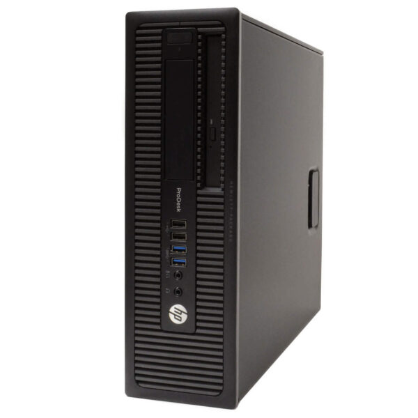 Refurbished HP ProDesk 600 G1 Desktop Computer: Intel Core i7 (4th Gen), Windows 10, WiFi