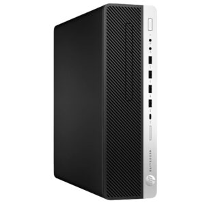 Refurbished HP EliteDesk 800 G4 Desktop Computer: Intel Core i5 (8th Gen), Windows 11, WiFi