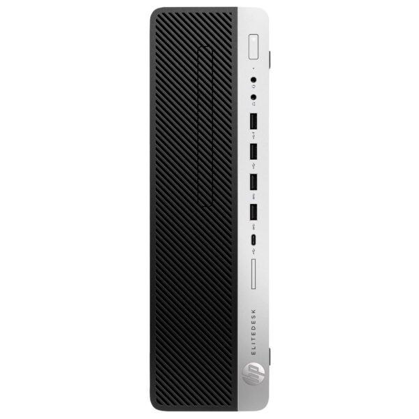 Refurbished HP EliteDesk 800 G4 Desktop Computer: Intel Core i5 (8th Gen), Windows 11, WiFi