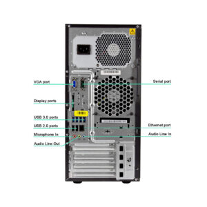 Refurbished Lenovo ThinkCentre M93P Tower Computer: Intel Core i7 (4th Gen), Windows 10, WiFi