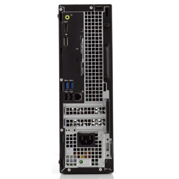 Refurbished Dell OptiPlex 3050 PC Bundle | New 24 inch Computer Monitor, Keyboard, Mouse | Intel Core i5 (7th Gen), Windows 10, WiFi